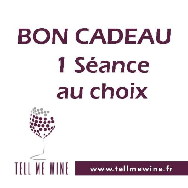 Bon cadeau - 1 séance au choix