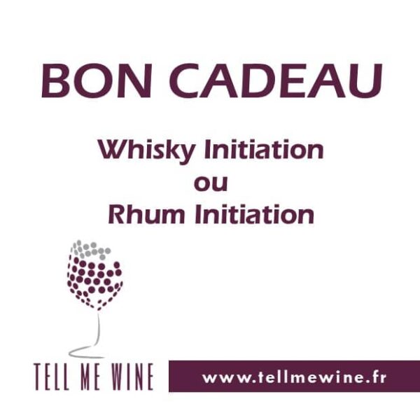 Bon cadeau Whisky / Rhum Initiation