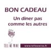Bon cadeau - Dîner accords mets et vins