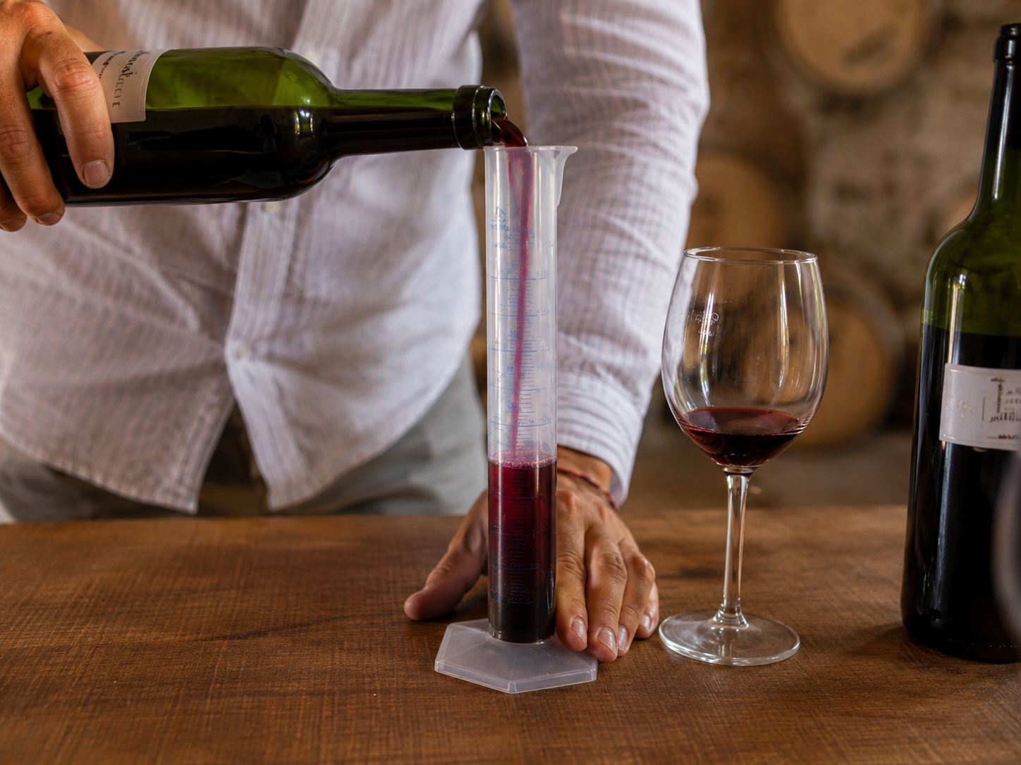 Atelier création de vin