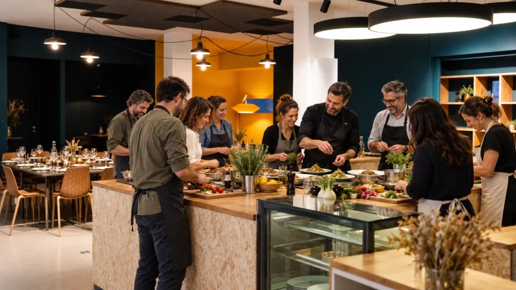 Atelier cuisine et repas - Tell me Wine